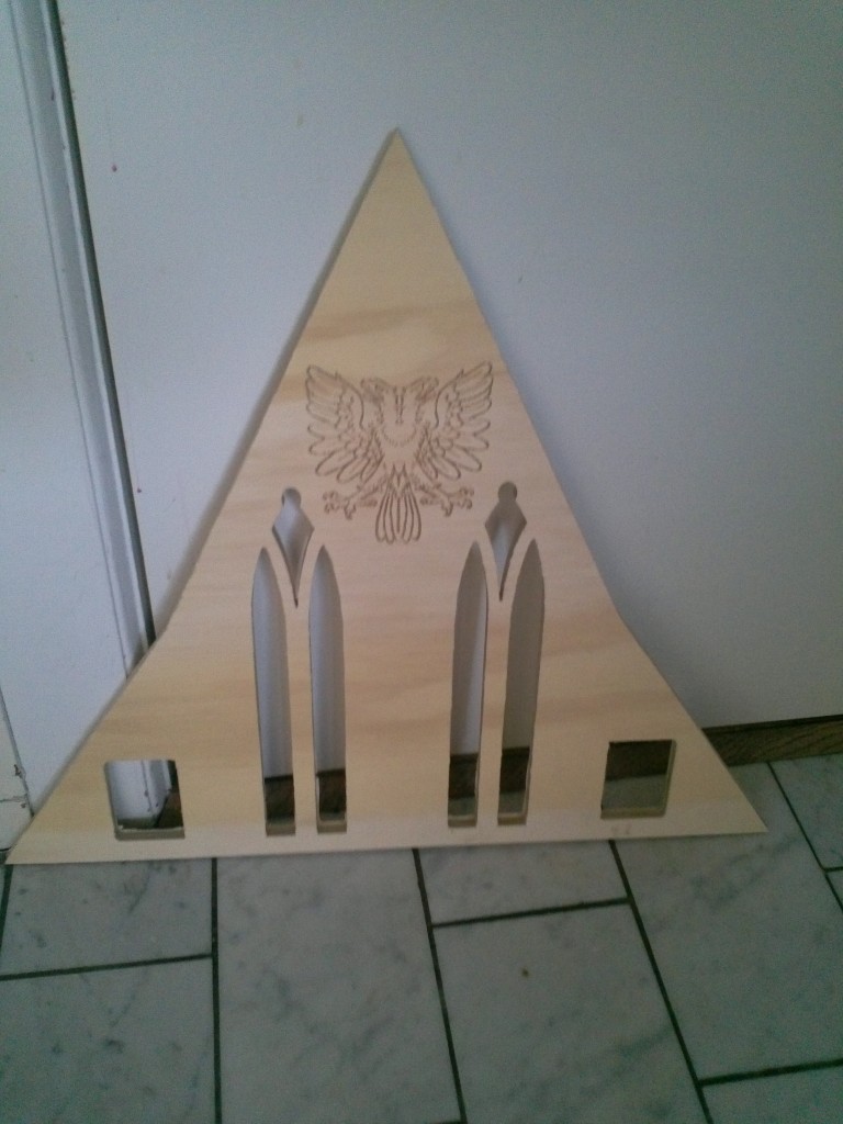 Gavl stykke til vejsidetempel